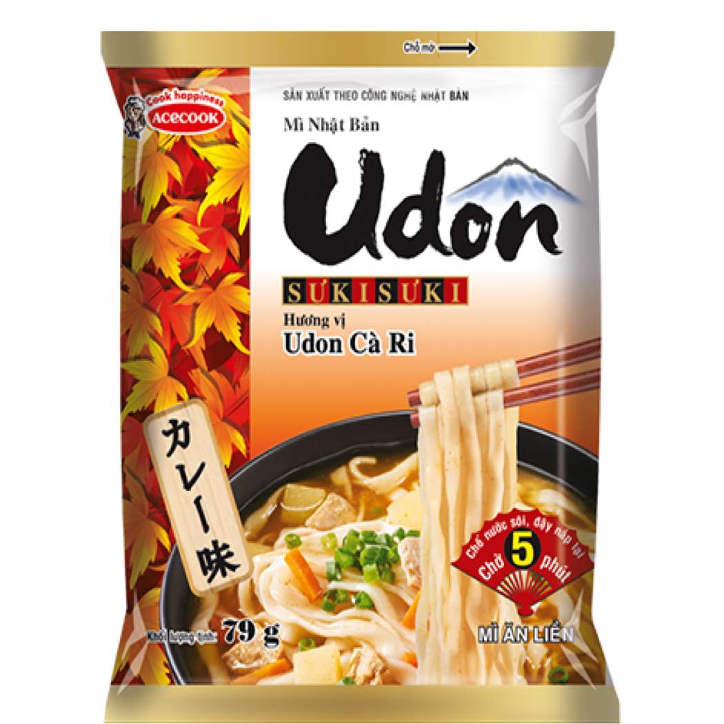 Udon SUKISUKI カレー味 ‎Vina Acecook